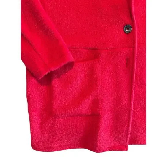 Maurices Women’s Plus Size 2X Red Wool Blend Coat Jacket NWT Style Number 213809 - Picture 6 of 11